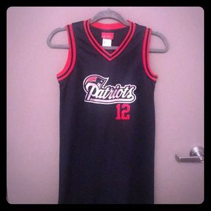 Tom Brady Patriots Jersey Dress Size Small Reebok